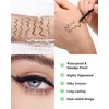 Grey Waterproof Eyeliner Gel Pencil- 2Pcs Smudge Proof Long Lasting