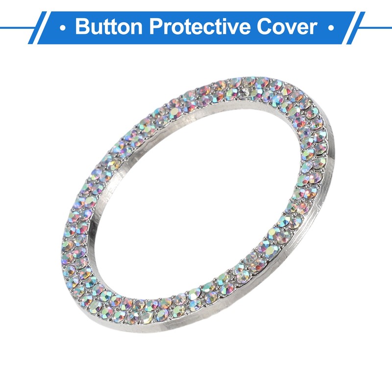 VekAuto Car Push Start Button Cover, Engine Push Button Protection