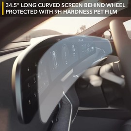 TWRAPS Screen Protectors for Lucid Air (Clear (Set of 3))