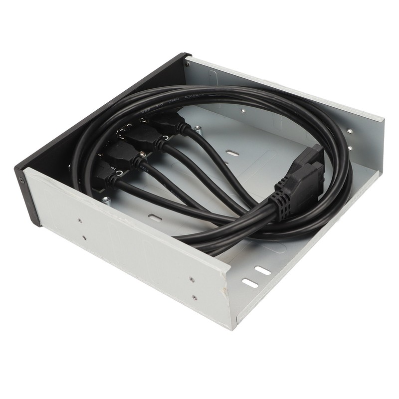 5.25in USB 3.0 Front Panel Hub 4 Ports 5Gbps High