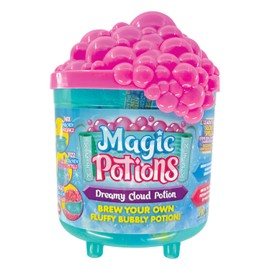 SLIMY Magic Potion Dreamy Cloud - Original Slimy Slime Magic Potion with 2 Different Play Masses and Magic Mix-Ins, Maximum Fun for Children with Slime and Play Clay in Brewing Kettle