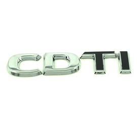 Accessory Original GM OPEL logo/badge CDTI tailgate (Black letter"TI") OPEL ASTRA J, CASCADA, CORSA D, INSIGNIA, MERIVA B, ZAFIRA C models from 2010