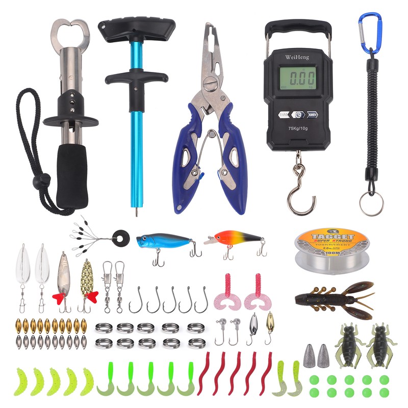 Fishing Tool Kit Fishing Hook Remover Tool Fish Lip Gripper