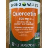 SPRING VALLEY QUERCETIN SUPPLEMENT WITH ZINC 500 MG 60 VEG