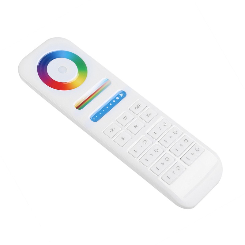 Milight 2.4G Wireless 8-Zone Remote Controller for RGB+CCT LED Bulbs
