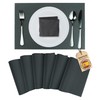 Mondiroso. Set of 6 Placemats, Washable Non-Slip Placemats for Dining