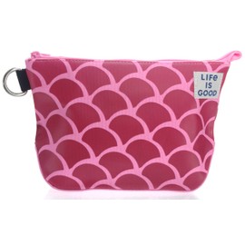 Life is Good Wayfarer Pouch, Scale Pattern