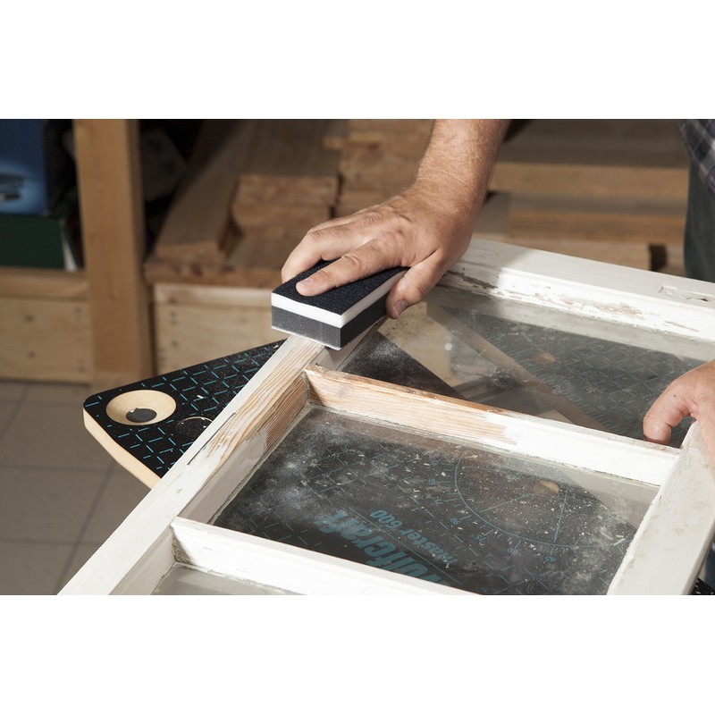 wolfcraft Easy-Fix Sanding Sheets for Wood/Metal I 2961000