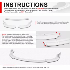 dtangor For 2021-2025 Lexus IS350   F-Sport V-Style Carbon Front Rear Bumper Lip