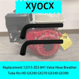 xyocx Replacement Valve Hose Breather Tube Fits Honda GX240 GX270 GX340 GX390~12315-ZE3-841(2 Pack)