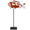 Design Toscano Japanese Floating Koi Sculpture: Large
