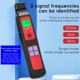 BAOSHLA L-507 Live Fiber Optic identifier with OPM -70+~10dbm 5-in-1 Function OPI RJ45 Network Tester LED Fiber Optic Cable identifier Single Mode/Multi Mode