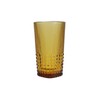 Fortessa Malcolm Iced Beverage Coctail Glass, 15-Ounce, Amber