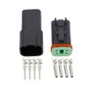 5 Sets DJ3041Y-1.6-11/21 Connector 4 Pin DT04-4P/DT06-4S Automobile waterproof wire