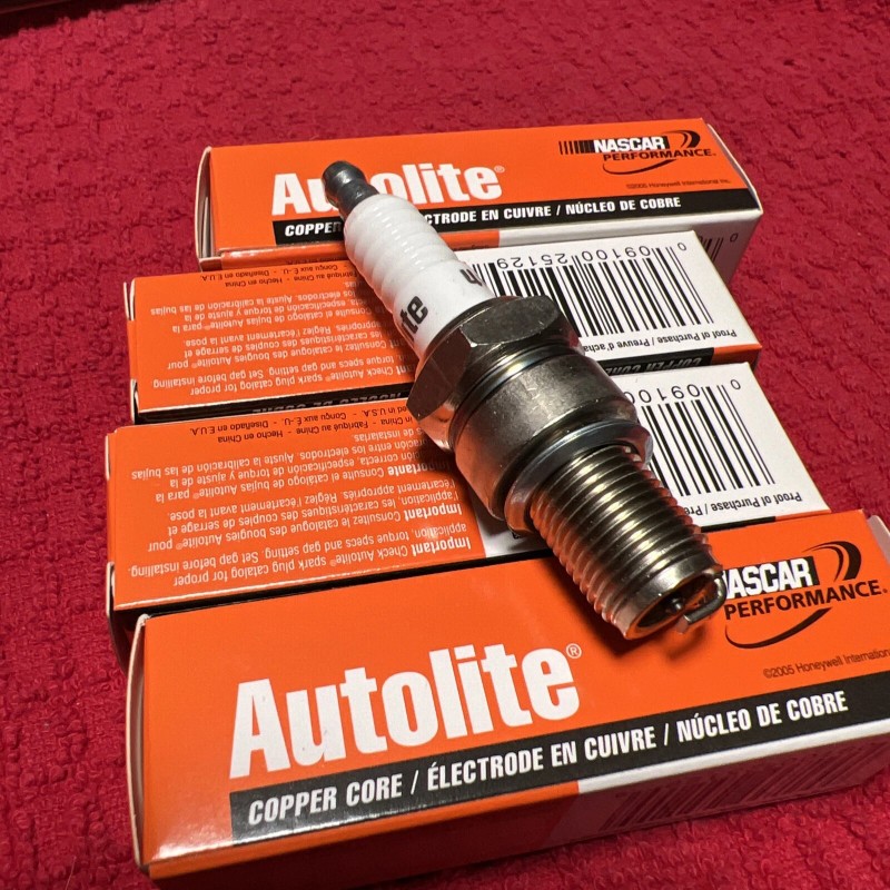 Autolite Copper Core Spark Plug NASCAR Performance 4 Pk 4054