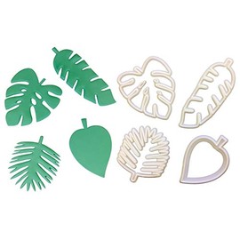 FMM Totally Tropical Foliage Cutters - 4 set