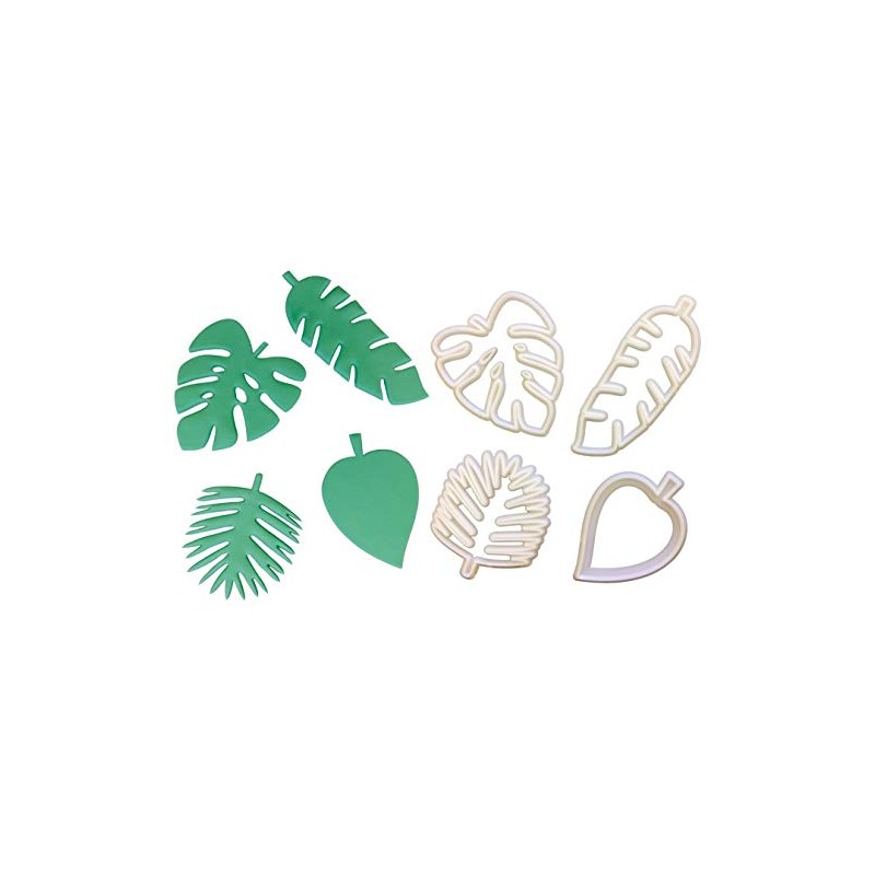 FMM Totally Tropical Foliage Cutters - 4 set
