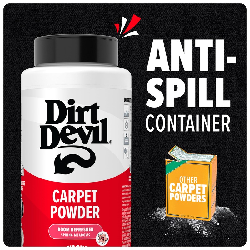 Dirt Devil Carpet Powder, 32 oz, Room Refresher and Odor