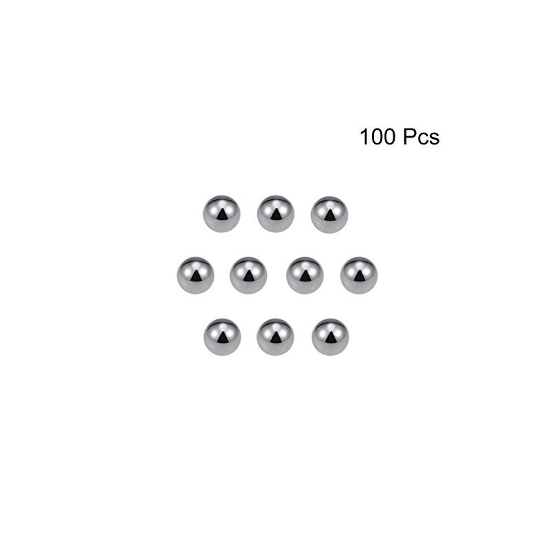 sourcing map Bearing Balls Carbon Steel Precision Balls 1/2 Inch