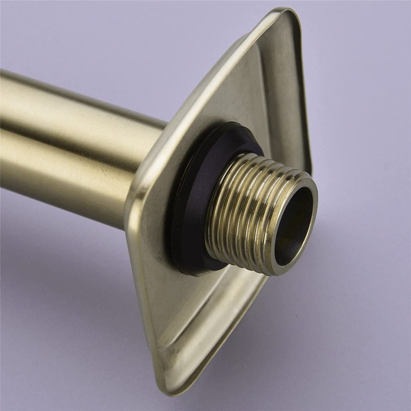 TRUSTMI 16 Inch S-Shape Shower Arm Stainless Steel Extra Long