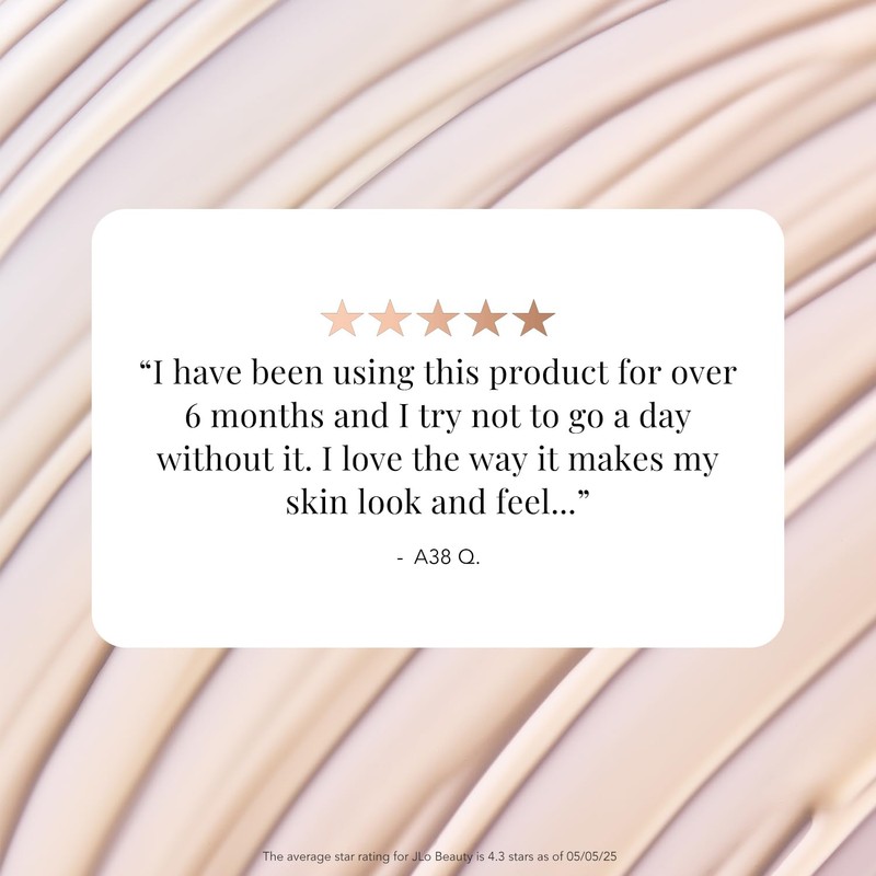 JLO BEAUTY Brightening Serum, Face Serum with Vitamin C, Niacinamide