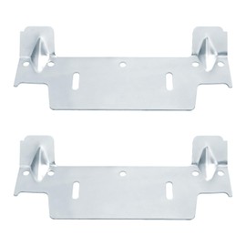 382430-1120A Steel Hanging Bracket for Wall-Mounted Sink, Featuring Multiple Holes for Securing The Threaded Stud Backplate（2 Pack）
