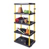Gracious Living 5 Shelf Fixed Height Ventilated Heavy Duty Shelving