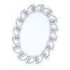 Doily Oval 16 x 23 cm Pack of 250 White