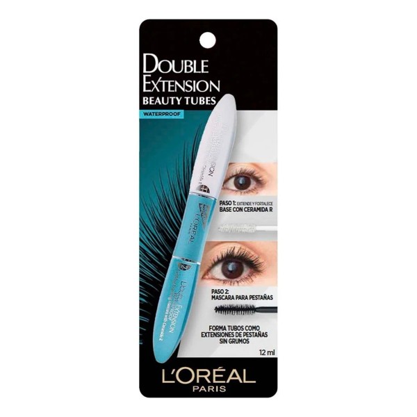 Máscara De Pestañas Double Extend Beauty Tubes L'oréal - 5ml
