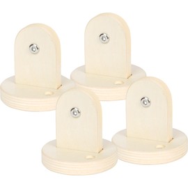 small foot Wooden Wall Bars Adapters Adventure, 4 Pieces, Exercise Toy for Children Aged 2+ Years Old, 12485, Multicoloured