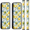 Bueutvel Lemon Refrigerator Door Handle Covers,Set of 4 Washable Replacement