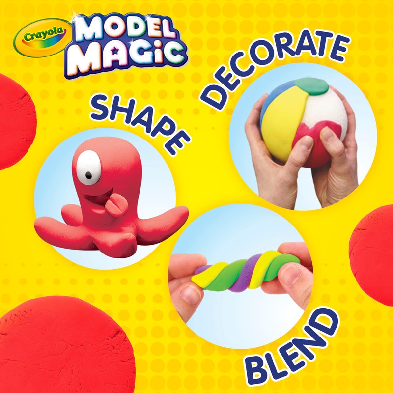 Crayola Model Magic 4 oz, Red (57-4438)