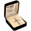 Heartland Store Classic High Polish Cross Sterling Silver Pendant for