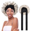 AWAYTR Satin Bonnet Silk Like Bonnets for Sleeping Sleep Cap