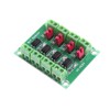 DollaTek PC817 4-Channel Optocoupler Isolation Board Voltage Converter Adapter Module