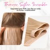 REECHO Invisible Wire Hair Extensions with Thinner Softer Lace Weft