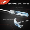 A-Premium Intermediate Side Parking Brake Cable Assembly Compatible with Ford