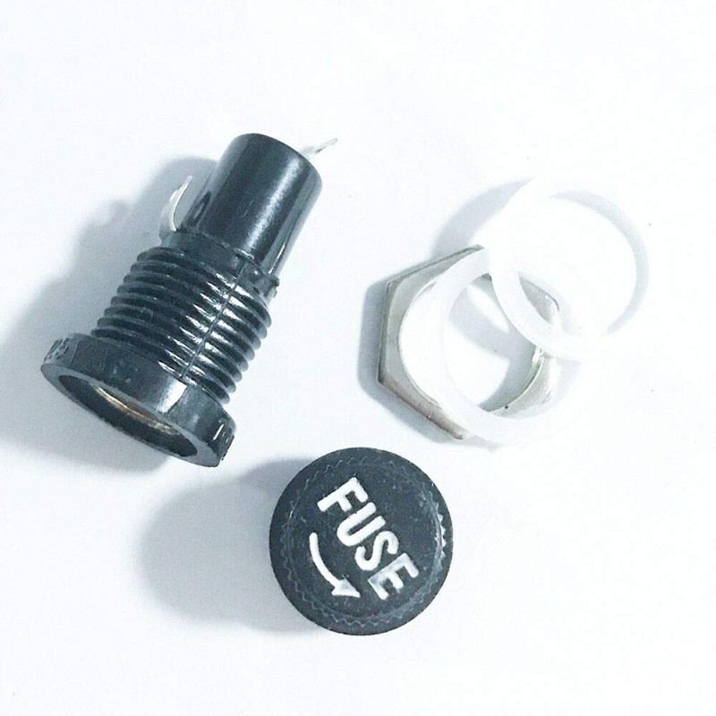 AC 10A/250V 15A/125V 15A Panel Mount 5.2 x 20mm Screw
