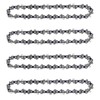 4 Pack 8 Inch Chainsaw Chains Replacement 1/4" Pitch 47