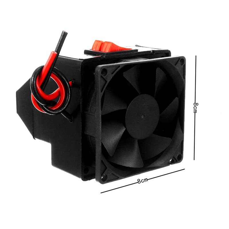 12-24V 300W Car Heater Fan,Windshield Defroster Fan Heating Warmer Demister