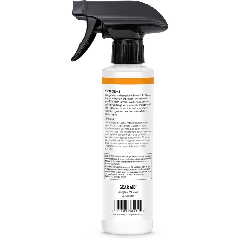 GEAR AID Revivex Durable Water Repellent (DWR) Spray for Waterproofing,