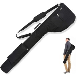 Golf Lightweight Carry Bag, Sunday Golf Bag, Golf Travel Bag for 8-10 Golf Clubs Thick Waterproof Durable Foldable Carrier Case for Men & Women