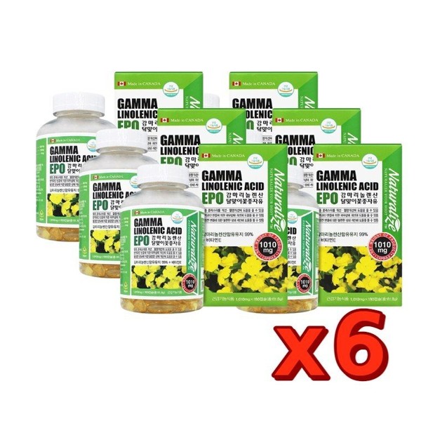 6 gamma-linolenic acid evening primrose oil EPO / 6개  감마리놀렌산 달맞이꽃 종자유 EPO