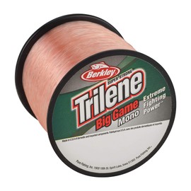 Berkley Trilene® Big Game™, Pink Coral, 10lb | 4.5kg, 1500yd | 1371m Monofilament Fishing Line, Suitable for Saltwater and Freshwater Environments