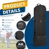 DAREKUKU Golf Travel Covers for Airlines with Detachable Shoulder Straps,