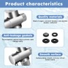 Bidet T Adapter, Leakproof 3 Way Tee Connector Bidet Attachment