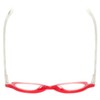 Calabria EB Peep Show Cat-Eye Reading Glasses +0.00 Red Crystal