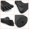 Framendino, 2 Pack Black Mannequin Foot Display Holder Stand for