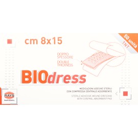 GIMA 34862 sterile Tnt-Klebeverband, 8 x 15 cm, Packung mit 50 Stück
