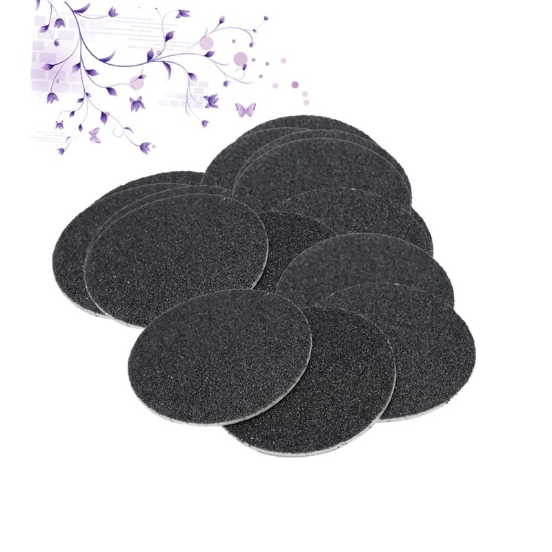 Healeved 120 Pcs Sandpaper Disk for Foot File Foot Sander